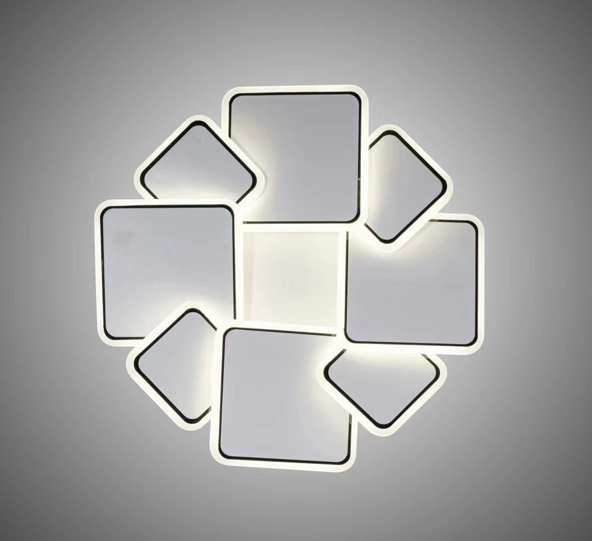 Nowoczesna lampa sufitowa w stylu minimalistycznym