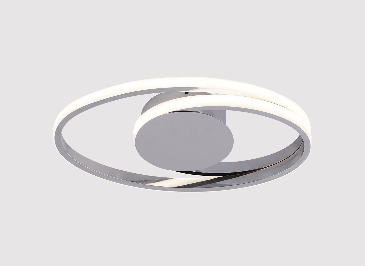 Lampa sufitowa LED o konstrukcji orbitalnej