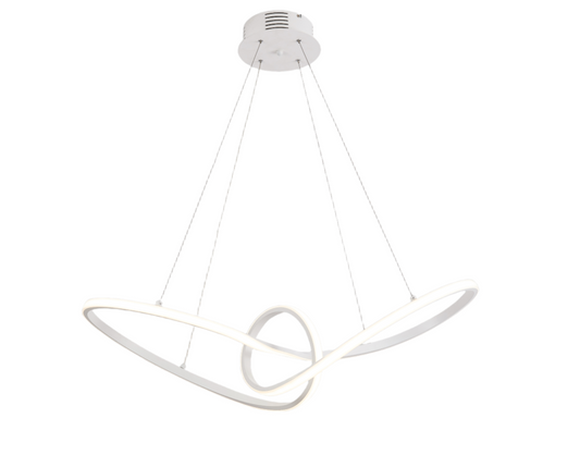 Minimalistyczny żyrandol LED do nowoczesnego wnętrza - energooszczędne oświetlenie