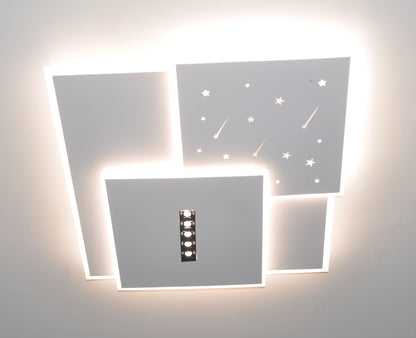 Lampa sufitowa technologiczna z efektem pary