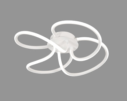 Lampa sufitowa w kształcie kwiatu – nowoczesny design i przytulna atmosfera
