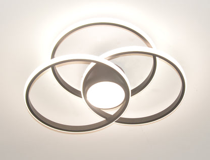 Lampa sufitowa LED z efektem 3D – nastrojowe światło dla stylowego domu