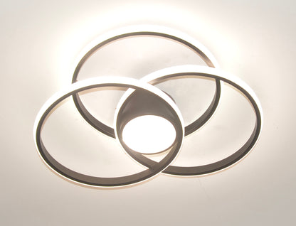 Lampa sufitowa LED z efektem 3D – nastrojowe światło dla stylowego domu