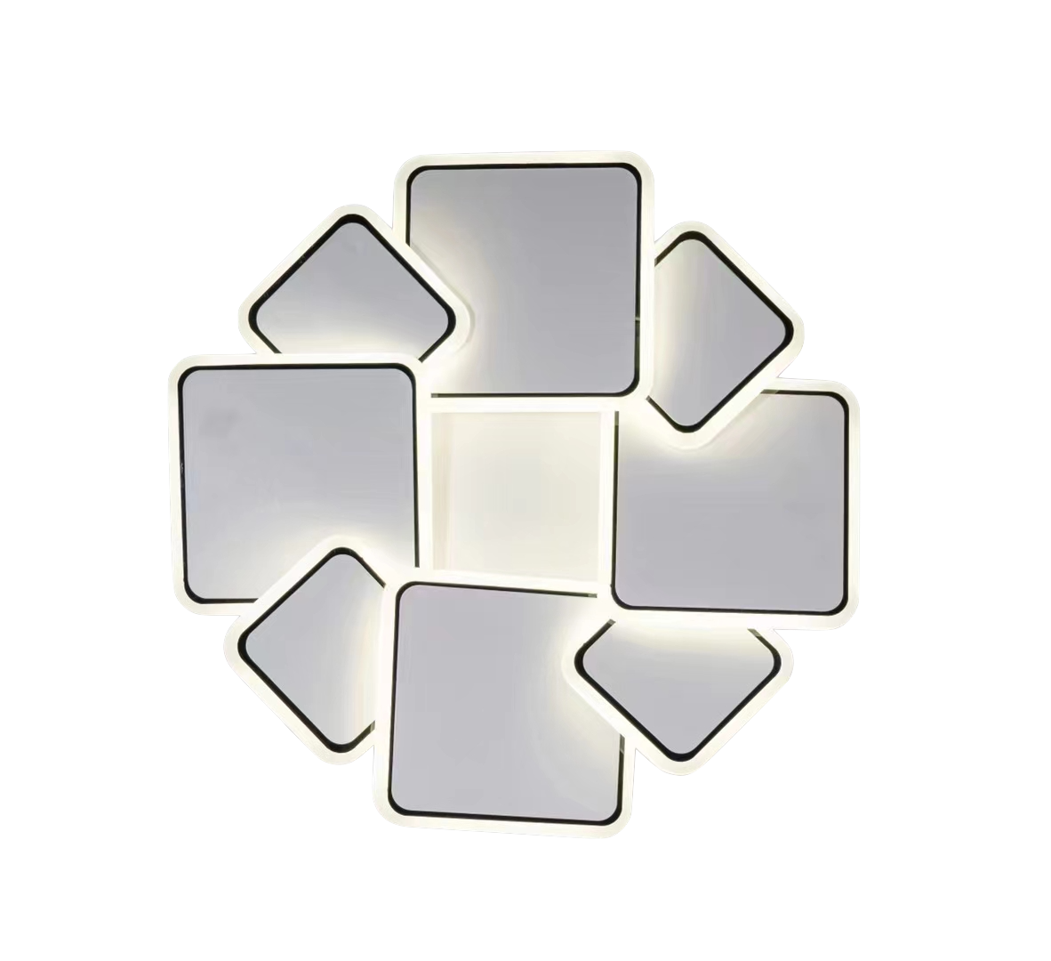 Nowoczesna lampa sufitowa w stylu minimalistycznym
