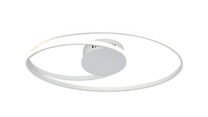 Lampa sufitowa LED o konstrukcji orbitalnej