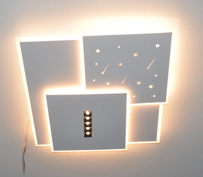 Lampa sufitowa technologiczna z efektem pary